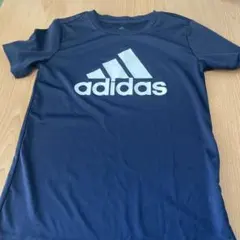 adidas AEROREADY ネイビー Tシャツ　140