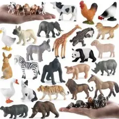 【新品】動物 家畜 アニマル フィギュアセット　24体セット