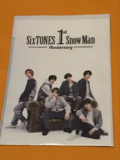 SixTONES SnowMan 1st Anniversary クリアファイル