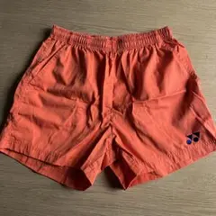 YONEX オレンジ Mサイズ パンツ