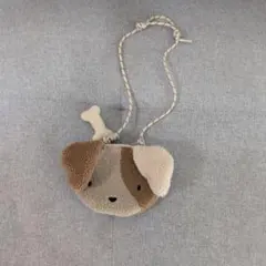 ZARA 犬モチーフ ボア ショルダーバッグ【中古品】のサムネイル