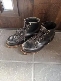 RED WING 8130 モックトゥ ブーツ ブラック US8 - メルカリ