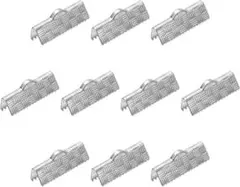 ハンドメイド リボン エンド クリンプ ワイヤー クリップ 20mm 200個入