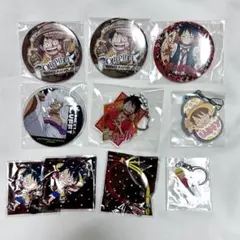 ONE PIECE 東京ワンピースタワー 4周年 ルフィ 缶バッジ まとめ売り