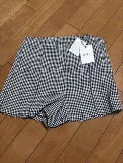 GRL 千鳥格子柄 ショートパンツ Mのサムネイル