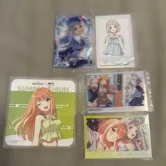 学園アイドルマスター　リーリヤ　清夏　カード　コースター　まとめ売り