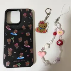 【新品未使用】iPhone 15 Pro Maxケース ハローキティ 日焼け