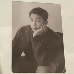 BTS MONOCHROME ミニフォトカード　RM ナム　2