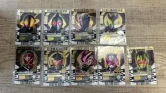 ライドケミートレカ マーベラスレア 9枚セット