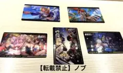 NIKKE タイトーコラボ　エリア防衛戦　特典カード5枚コンプリートセット