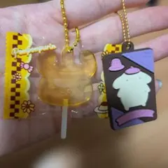 ポムポムプリン グッズ 2点まとめ売り ラバーキーホルダー チャーム サンリオ