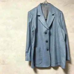 ワカイケ　イタリア製　ジャケット　青系　メンズ　セレモニー　卒園　入学