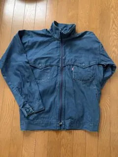 Levi Strauss & Co. ダークブルー ジップアップジャケット