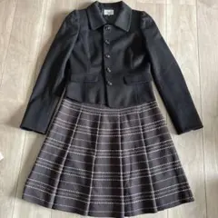 Aylesbury ブラウンジャケット、スカート　セットアップ