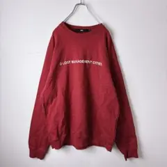 LMC 韓国　刺繍ロゴ　スウェット　トレーナー　ビッグシルエット　古着のサムネイル