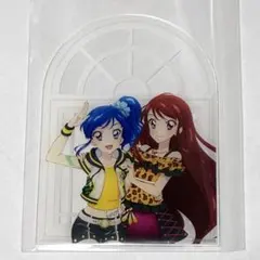 アイカツ 霧矢あおい 紫吹蘭 アクリルカード 5thフェスティバル！！