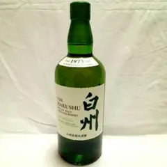 新品未開封　白州 シングルモルトウイスキー 750ml 1973年製造　箱無し 新品未開封 白州 シングルモルトウイスキー 750ml 1973年製造 箱