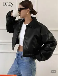 SHEIN レザージャケット