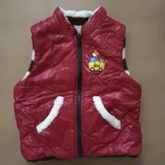 ミキハウス ボア付きベスト 90cm