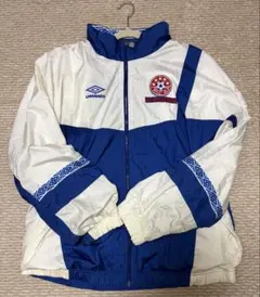 美品Supreme UMBRO ナイロンジャケット ホワイト - メルカリ