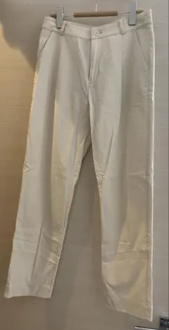 evam eva cotton twill tuck pants 1