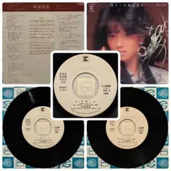 中森明菜 見本盤 バリエーション レコード サイン プロモ 白ラベル 少女A 中森明菜 見本盤 レコード SAND BEIGE サイン 非売品 プロモ 白ラベ