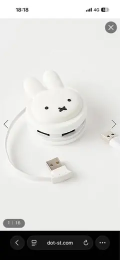 ミッフィー スタディオクリップ コラボ USBメモリー - メルカリ