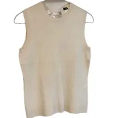 J.CREW ノースリーブ ニット ベージュのサムネイル