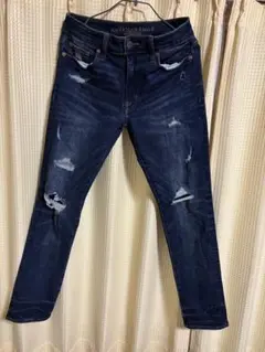 AMERICAN EAGLE スキニーデニム ダメージ