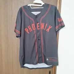 三遠ネオフェニックス　ベースボールシャツブラック　Lサイズ