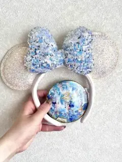 Disney 20周年　タイムトゥーシャイン　カチューシャ　缶バッジ　セット