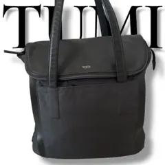 【美品】TUMI トゥミ レザー切替 トートバッグ 肩掛け A4可 ビジネス 黒のサムネイル