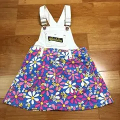 PARTY PARTY 花柄 ジャンバースカート