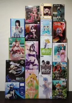 【新品・未開封】美少女 フィギュア 18点 フリーレン Re:ゼロ アルベド 他
