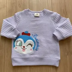 ❤️新品❤️コキンちゃん　長袖トレーナー　80cm キルト　ワッフル　アップリケ