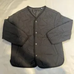 UNIQLO ウォームパデッドウォッシャブルジャケット 120cm 黒