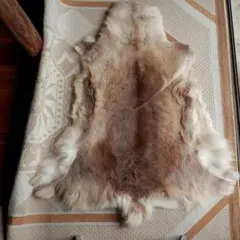 トナカイ毛皮　赤毛　きのこマット付き トナカイ毛皮 赤毛 きのこマット付き - メルカリ