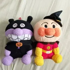 新品未使用　それゆけアンパンマン　ハロウィーン　ぬいぐるみ　バイキンマン