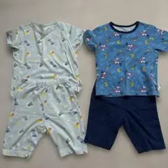 UNIQLO ベビーパジャマ 半袖90cm ２点