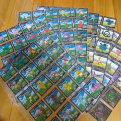ポケモンシールリザードン　ピカチュウ　ゲンガー　ルギア　ホウオウ　ミュウのサムネイル