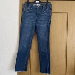 ZARA ザラ♡デニム ジーンズ スキニー 切りっぱなし