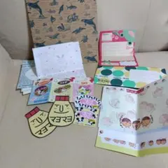 メモ　便せん　ノート　平成レトロ