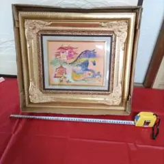 綿毛の♪ま∞ゐ♪様専用ヤスオ　アラキ絵画　青い鳥