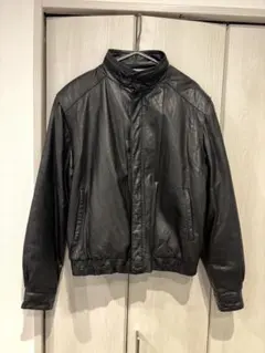 HABERDASHER レザーブルゾン 本革 黒のサムネイル