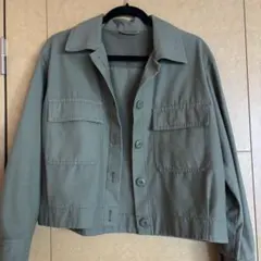 ミリタリージャケット　カーキ