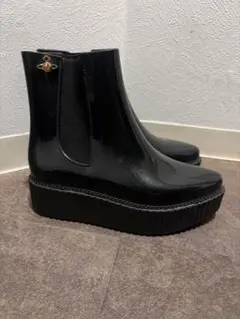 ヴィヴィアンウエストウッド　メリッサ　サイドゴアブーツ　レインブーツ　22