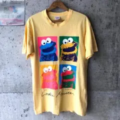 90s USA製 クッキーモンスター アンディーウォーホール ヴィンテージ 