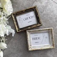 結婚式　受付サイン　ウェルカムスペース　シンプル