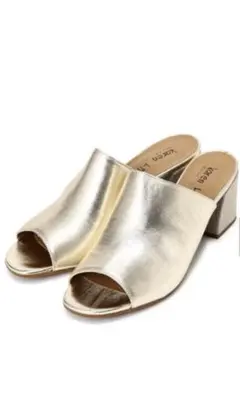 【値下げしました】ROSE BUD チャンキーヒールミュールサンダル