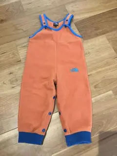 THE NORTH FACE フリースロンパース オレンジ